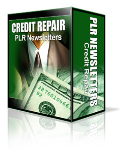 52 Credit Repair PLR newsletter autoresponder messages