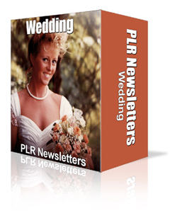 Wedding PLR newsletter messages