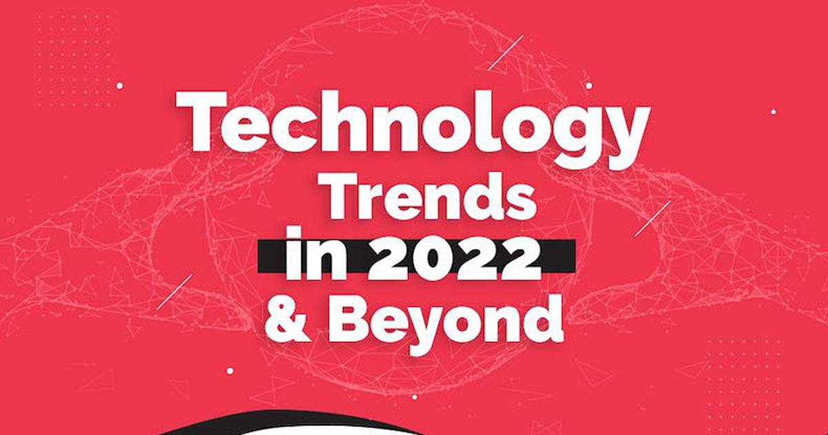 12 Tech Trends to Watch in 2022 and Beyond [Infographic]