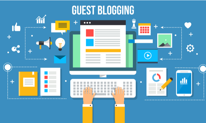 Guest Blogging Featured Image - What is Guest Posting & 5 Ways to Guest Post