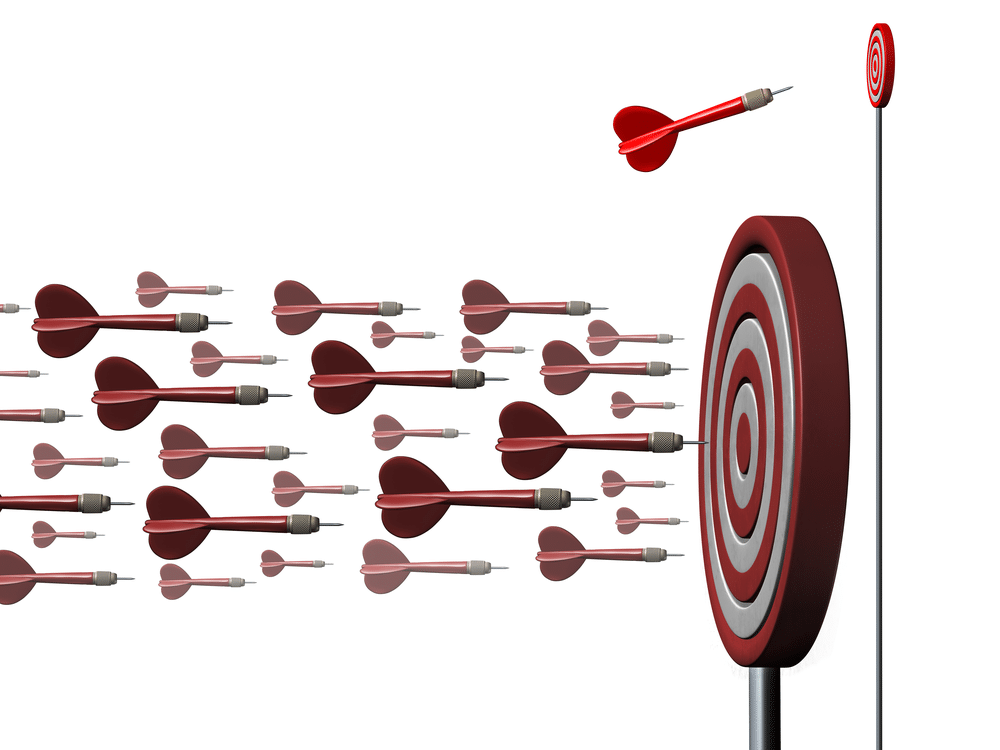How to find your niche target graphic