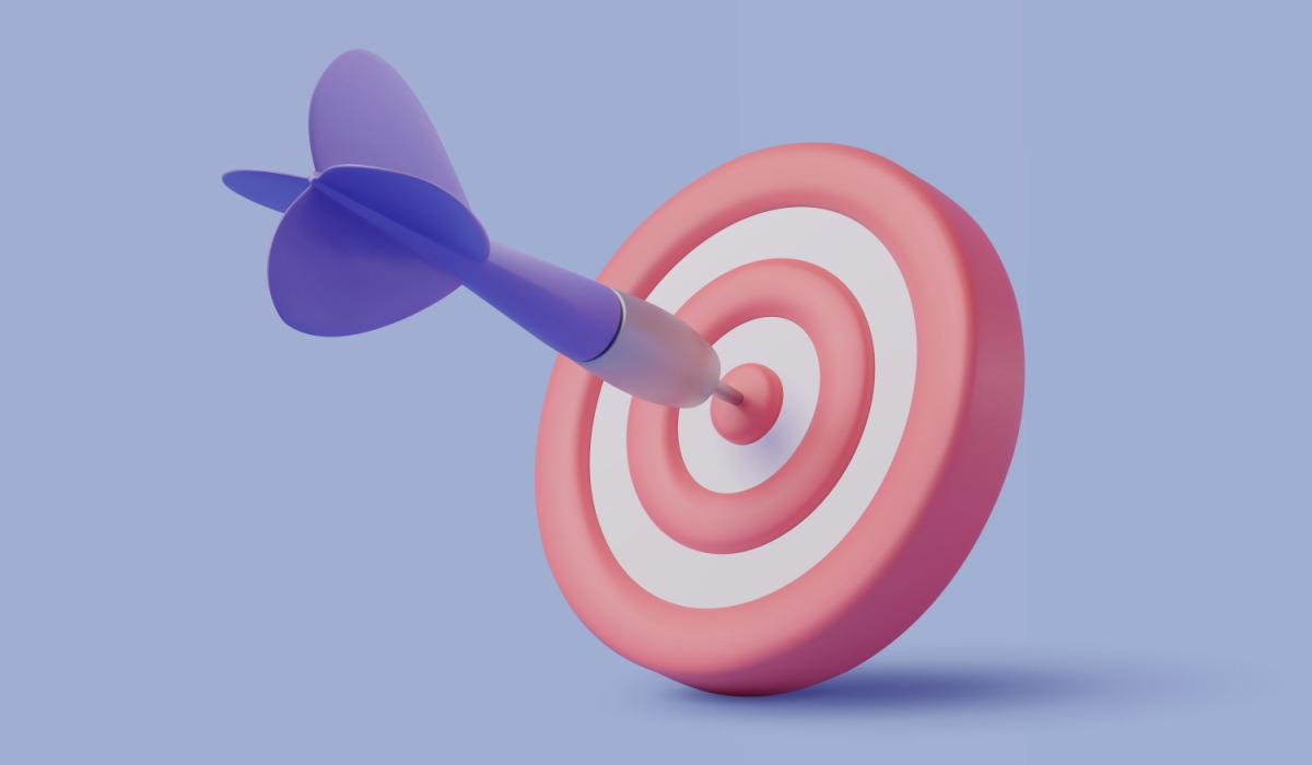 Target with bullseye