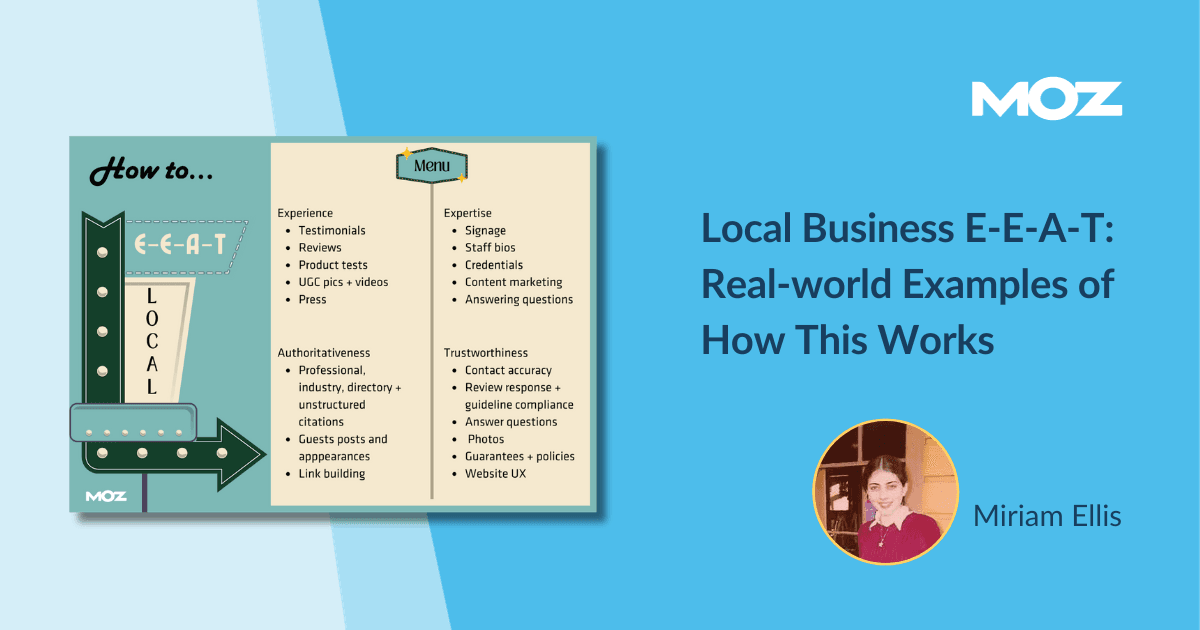 Local Business E-E-A-T: Real-world Examples of How This Works