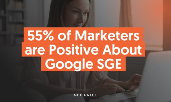Attitude toward SGE4 700x420 - 55% of Marketers are Positive About Google SGE
