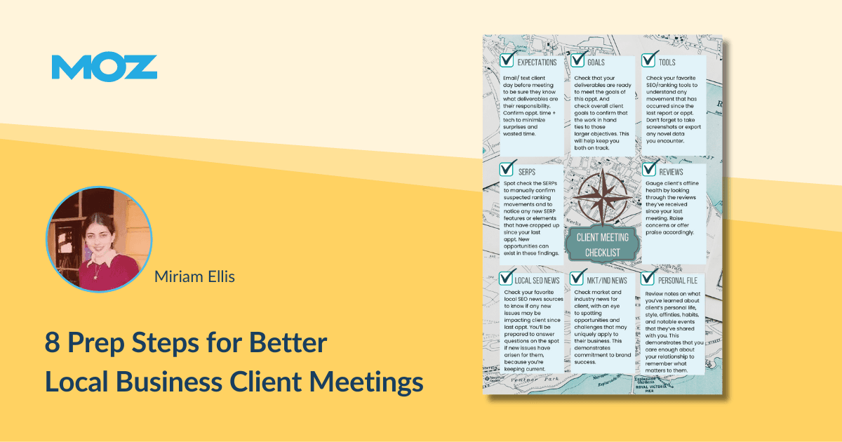 8 Prep Steps for Better Local Business Client Meetings