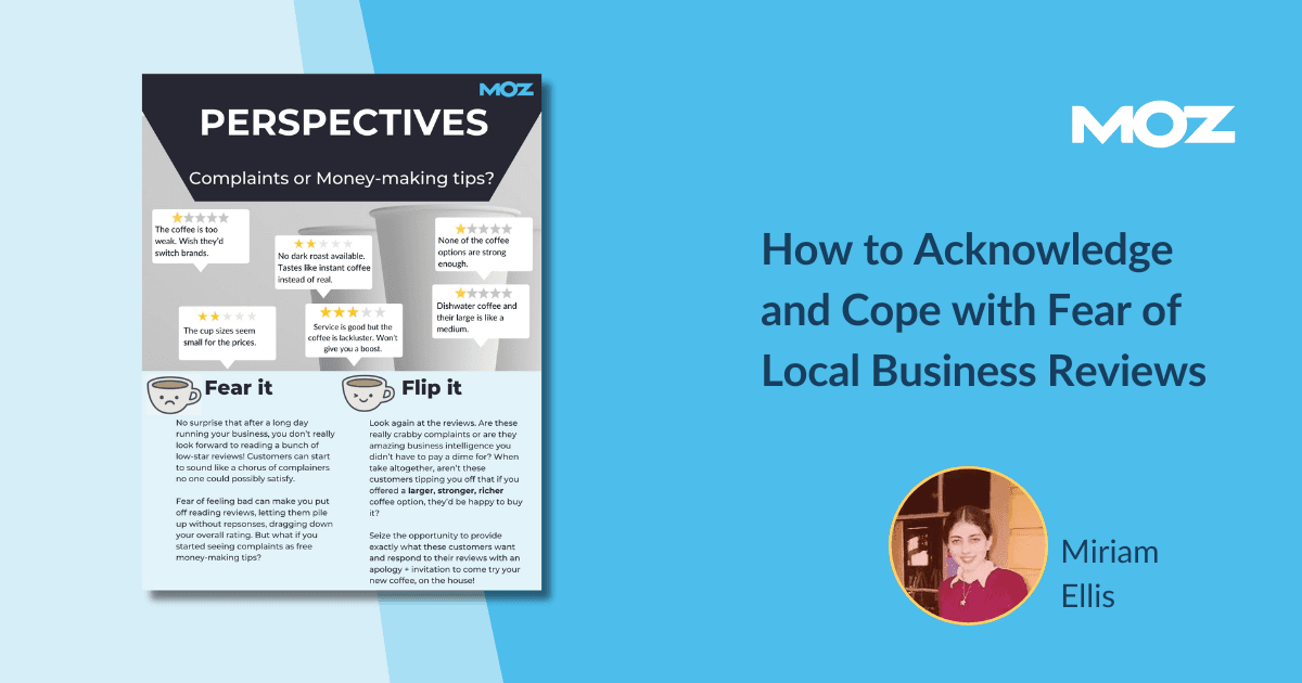 How to Acknowledge and Cope with Fear of Local Business Reviews