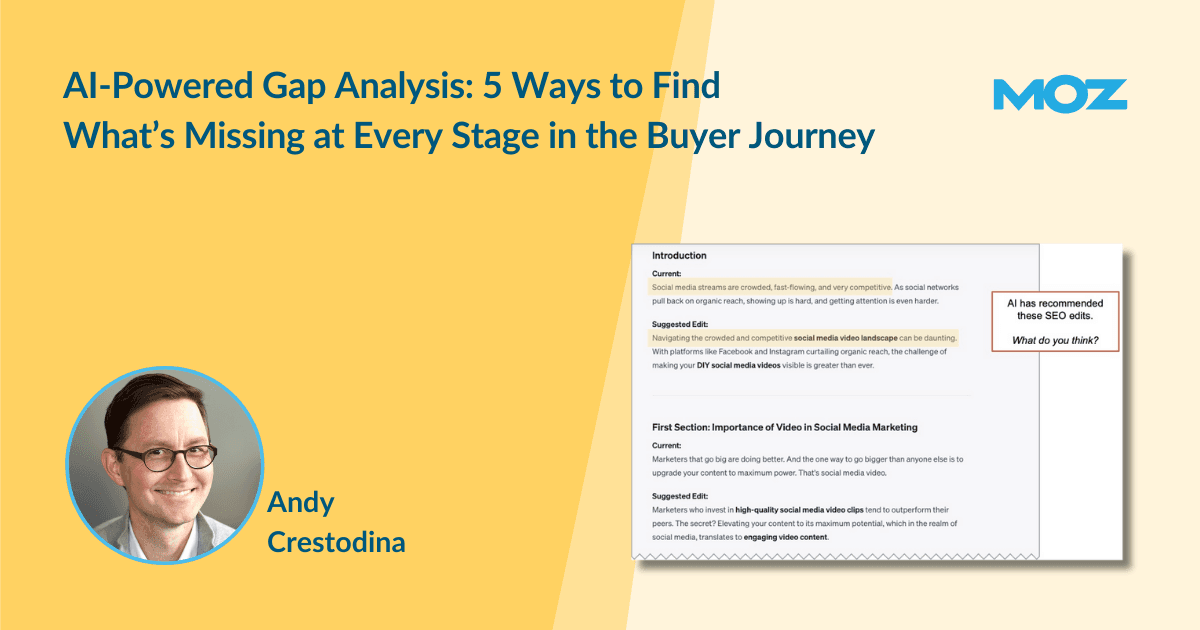 AI-Powered Gap Analysis: 5 Ways to Find What’s Missing at Every Stage in the Buyer Journey