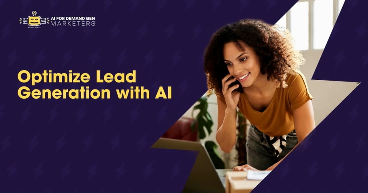 How to Integrate AI Into Demand Generation