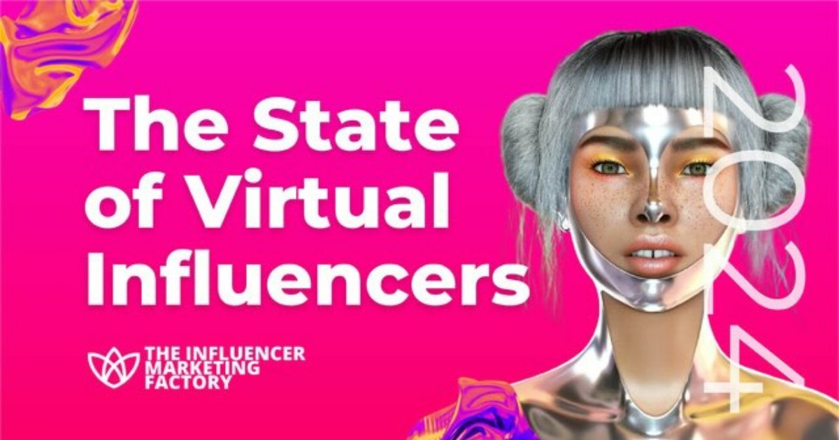 Social Media Marketing - The Rise of Virtual Influencers [Infographic]