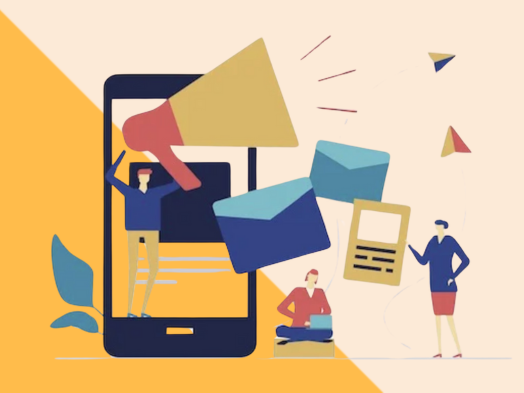 visual representation of social media advertising