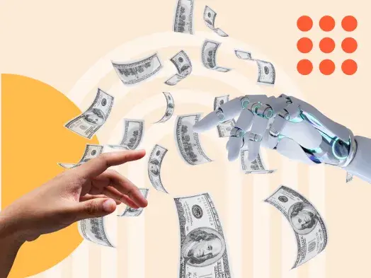 visual metaphor for how much does AI cost?